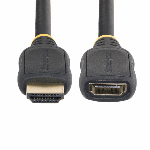 StarTech.com 45.72 cm HDMI A/V Cable - 1 - Cable for Audio/Video Device, Digital Signage, Kiosk, TV, Projector - First End