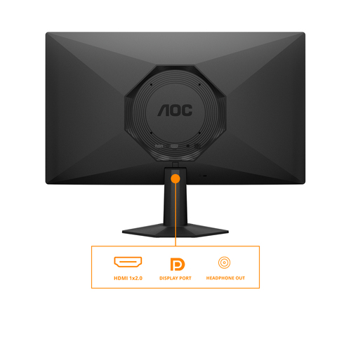 AOC 27G50F. Display diagonal: 68.6 cm (27"), Display resolution: 1920 x 1080 pixels, HD type: Full HD, Display technology: