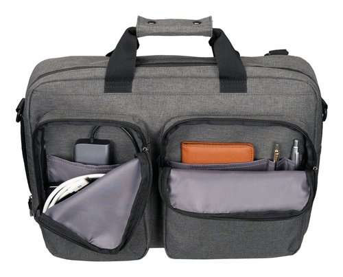 Targus Hybrid TBT94304GL Tasche (Rucksack/Aktentasche) für 38,1 cm (15 Zoll) bis 40,6 cm (16 Zoll) Notebook - Grau - TAA-k