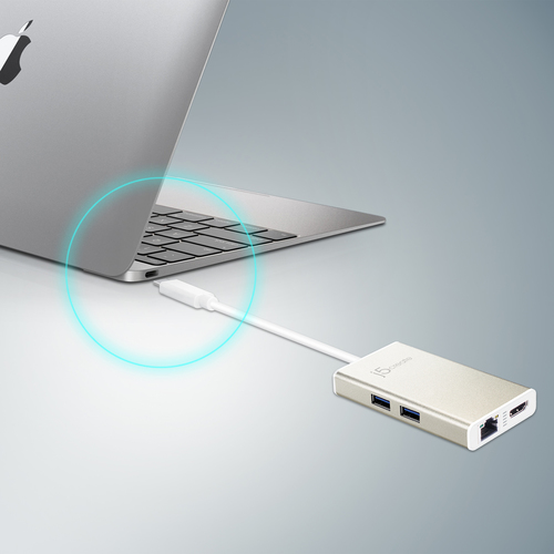 j5create JCA374-N USB Type-C Multi-Adapter. Connectivity technology: Wired, Host interface: USB Type-C, USB Power Delivery