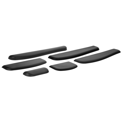 Kensington ErgoSoft Wrist Rest - 10 mm x 101 mm - Elastomer, Thermoplastic Polyurethane (TPU) - Retail - 1 Pack