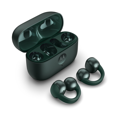 Motorola Mobility moto buds True Wireless Earbud Stereo Earset - Trekking Green - Binaural - In-ear - Bluetooth - Noise Ca