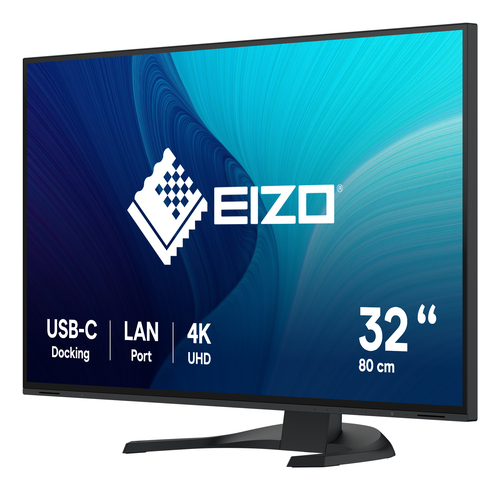 EIZO FlexScan EV3240X-BK. Bildschirmdiagonale: 80 cm (31.5"), Display-Auflösung: 3840 x 2160 Pixel, HD type: 4K Ultra HD, 