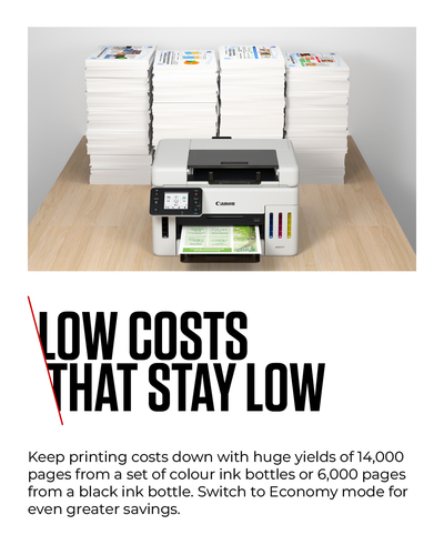 Canon MAXIFY GX6550 A4 Wireless Refillable Inkjet MFP | Ingram Micro