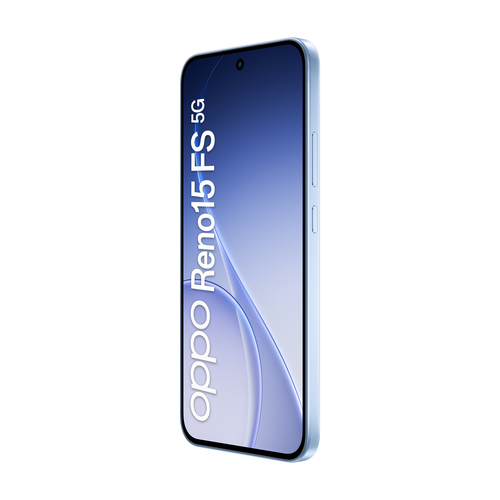 OPPO Reno15 FS 5G AI Smartphone, Tripla fotocamera 50+8+2MP, Selfie 50MP, Display 6.57” 120HZ AMOLED FHD+, 6500mAh, RAM 8G