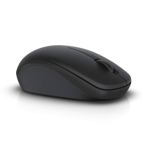 DELL Black Wireless Mouse-WM126. Form factor: Ambidextrous. Movement detection technology: Optical, Device interface: RF W
