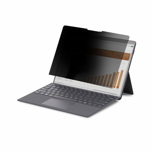 StarTech.com 4-Way 12.4in Surface Laptop Go 1/2/3 Privacy Screen Filter, For Portrait/Landscape, Touch-Enabled, +/- 30 Deg
