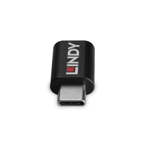LINDY Netzwerkadapter - Nickel Anschluss - Golden Kontakt - Schwarz