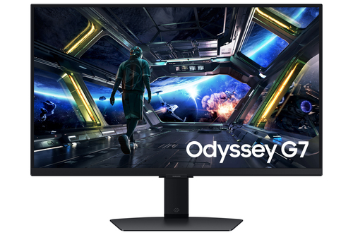 Samsung Odyssey G7 S27DG702EU 27" Class 4K UHD Smart Gaming LCD Monitor - 16:9 - Black - 68.6 cm (27") Viewable - Fast IPS