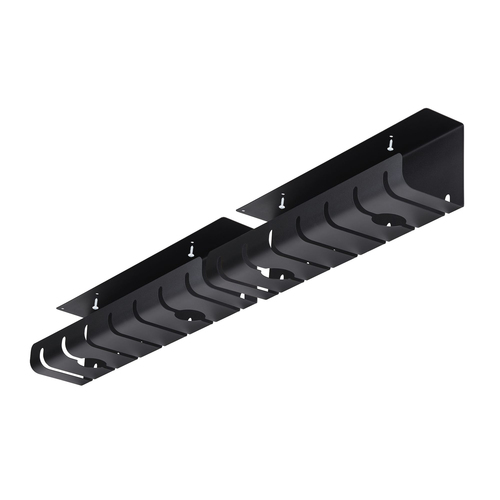 StarTech.com S2MB-DESK-CABLE-TRAY. Typ: Kabelrinne, Zweck: Tisch/Bank, Produktfarbe: Schwarz. Breite: 110 mm, Tiefe: 530 m