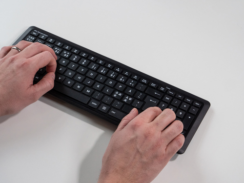 Mousetrapper Type Midi Keyboard - Compact - Wired/Wireless Connectivity - USB Type C Interface - Nordic - Black - Bluetoot