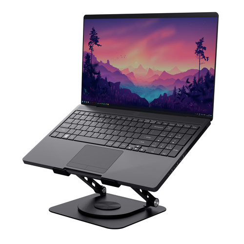 Trust Höhenverstellbar Notebook-Ständer - Bildschirmgröße: Bis zu 40,6 cm (16 Zoll) - 10 kg TragfähigkeitDisplay Type Supp