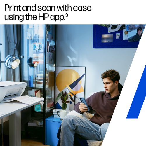 HP Deskjet 2922 Wireless Inkjet Multifunction Printer - Colour - White - Copier/Printer/Scanner - 4800 x 1200 dpi Print - 