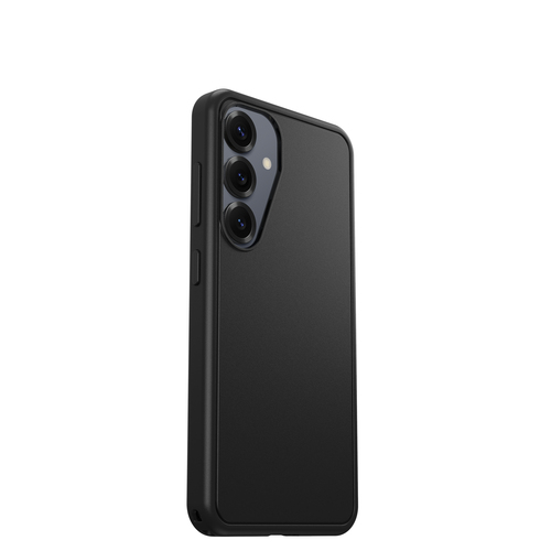 OtterBox Symmetry Case for Samsung Galaxy S25 Smartphone - Black - Drop Resistant - Plastic, Polycarbonate (PC) - Wireless