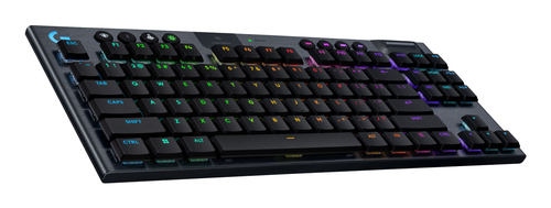 Logitech G G915 X LIGHTSPEED TKL Gaming Keyboard - Wired/Wireless Connectivity - USB Type C Interface - RGB LED - German -