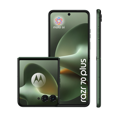 Motorola Mobility razr 70 plus 512 GB Smartphone - 17,5 cm (6,9 Zoll) Flexibler faltbarer Bildschirm HDR10+ - Octa-Core (C