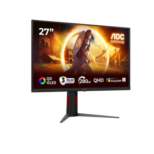 AOC G4 Q27G4ZD. Display diagonal: 68.6 cm (27"), Display resolution: 2560 x 1440 pixels, HD type: Quad HD, Display technol