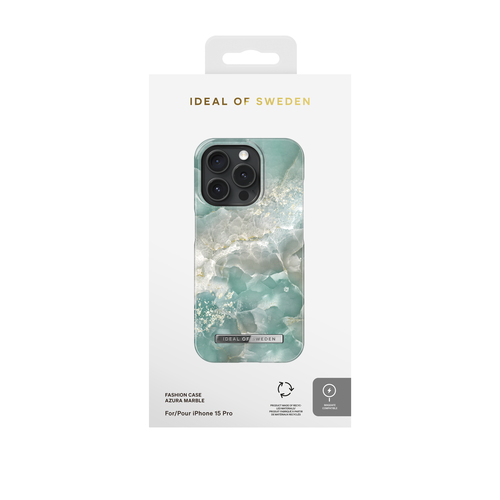 IDEAL MAGSAFE CASE IPHONE 15 PRO AZURA MARBLE