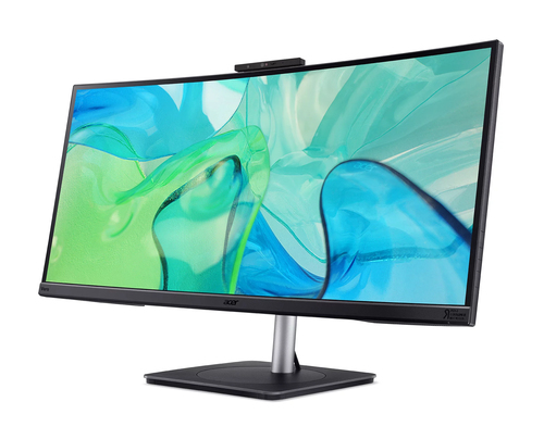Acer Vero CB343CUR D 34 Zoll Klasse Webcam UWQHD LED-Monitor - 21:9 Format - Schwarz - 86,4 cm (34 Zoll) Viewable - IPS-Te