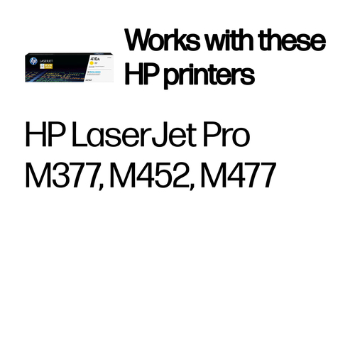 HP 410A Laserdruck Tonerkartusche - Gelb - Original - Einzelpackung - 1 Each - Laserdruck - 1er Each