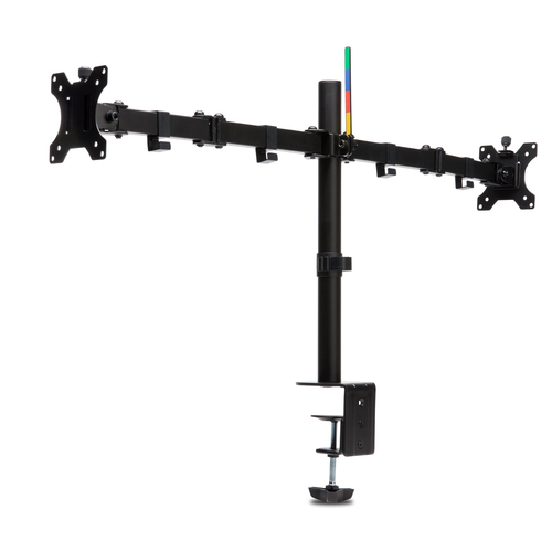 Kensington SmartFit Mounting Arm for Monitor - Black - Landscape/Portrait - Height Adjustable - 2 Display(s) Supported - 3