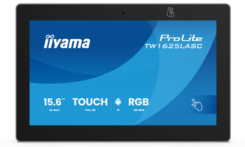 iiyama ProLite TW1625LASC-B3PNR 396,24 mm LCD Digital-Signage-Display - 24 Stunden/7 Tage Betrieb - IPS-Technologie (In-Pl