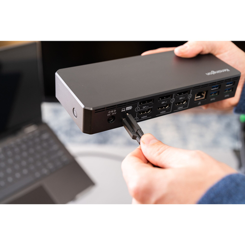 Kensington SD4781P EQ USB-C & USB-A Dual 4K Docking Station. Connectivity technology: Wired, Host interface: USB 3.2 Gen 2