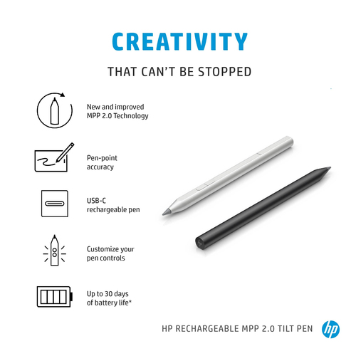 HP Stylus - Ersetzbare Stylus-Spitze - Grau