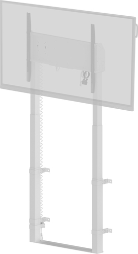 iiyama Höhenverstellbar Monitorständer - Bildschirmgröße: 139,7 cm (55 Zoll) bis 248,9 cm (98 Zoll) - 120 kg Tragfähigkeit