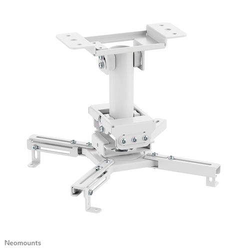Fixation au plafond Neomounts CL25-530WH1 pour Projecteur - Blanc - 45 kg Max - Acier