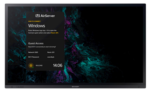 Sharp PN-LA862. Produktdesign: Interaktiver Flachbildschirm. Bildschirmdiagonale: 2,18 m (86"), Bildschirmtechnologie: LCD