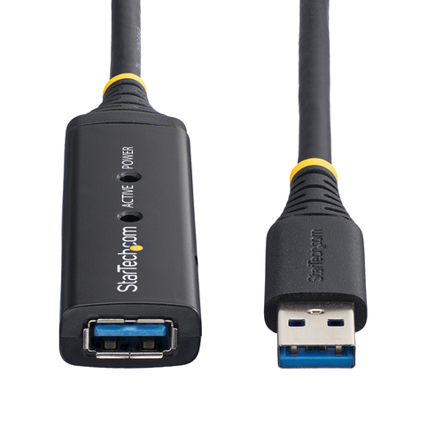 StarTech.com 3m USB 3.0 (5Gbps) Active Extension Cable - M/F - Extend the distance of a USB 3.0 device an additional 3 met