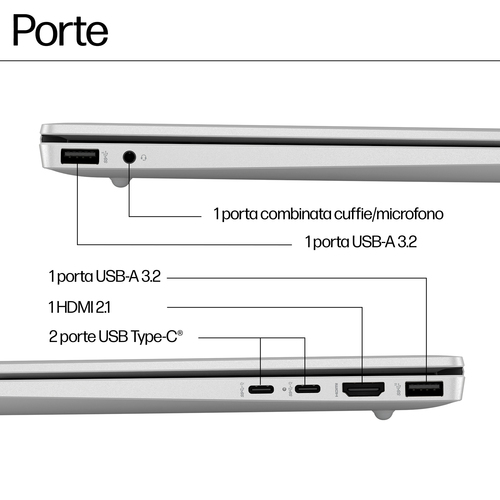 Computer portatile - HP Pavilion 16-af0000 16-af0013nl 40,6 cm (16") - WUXGA - Intel Core Ultra 7 155U - 16 GB - 1 TB SSD 