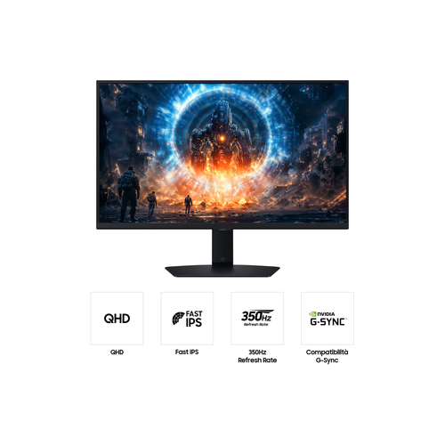 Samsung G60F. Display diagonal: 68.6 cm (27"), Display resolution: 2560 x 1440 pixels, HD type: Quad HD, Display technolog