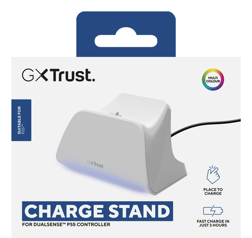 Trust Dock Cradle für Spielkonsole, Spielecontroller - Ladefunktion - Weiß