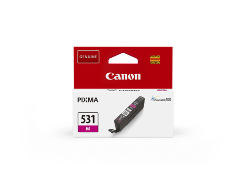 Canon 6120C001. Angebotstyp: Einzelpackung, Colour ink page yield: 475 Seiten, Druckfarben: Magenta, Quantity per pack: 1 