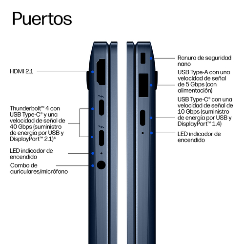HP EliteBook X Flip G2i 35.6 cm (14") Touchscreen Convertible Copilot+ PC 2 in 1 Notebook - 5G - WUXGA - Intel Core Ultra 