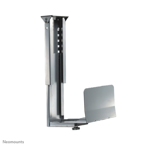 Newstar Under Desk PC Mount (Suitable PC Dimensions - Height: 39-54 cm / Width: 13-23 cm) - Silver - Vertical - 540 mm x 2