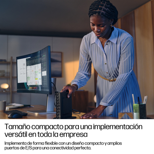 HP EliteDesk 8 G1i Desktop Computer - Intel Core Ultra 5 235 - vPro Technology - 16 GB - 512 GB PCI Express NVMe SSD - Min