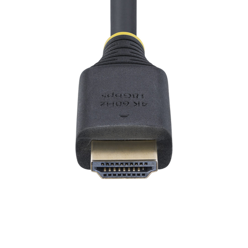 StarTech.com 30.48 cm HDMI A/V Cable - 1 - Cable for Audio/Video Device, TV, Workstation - First End: 1 x HDMI 2.0 Digital