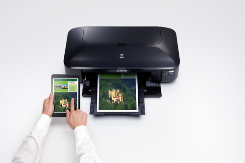 Canon PIXMA iX6850. Print technology: Inkjet, Maximum resolution: 9600 x 2400 DPI. Maximum print size: A3+ (330 x 483 mm).