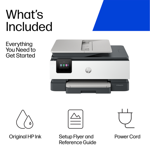HP OfficeJet Pro Wireless Color Printer. Print technology: Thermal inkjet, Printing: Colour printing, Maximum resolution: 