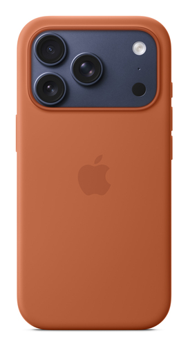 Apple Hülle für Apple iPhone 17 Pro Smartphone - Terra Cotta - 1 / Pack - Seidig, Softtouch - Kratzfest, Sturzsicher, Stur