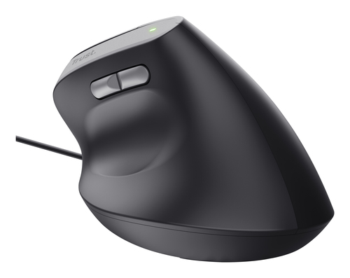 Trust Bayo II Maus - USB 3.0 Typ A - 6 Taste(n) - Schwarz - Kabel - 2400 dpi Auflösung - Scroll-Rad - Nur für Rechtshänder