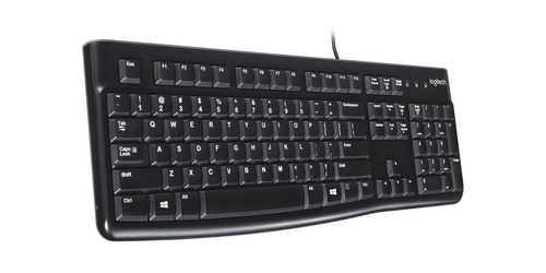 Logitech K120 Keyboard - Cable Connectivity - USB Interface