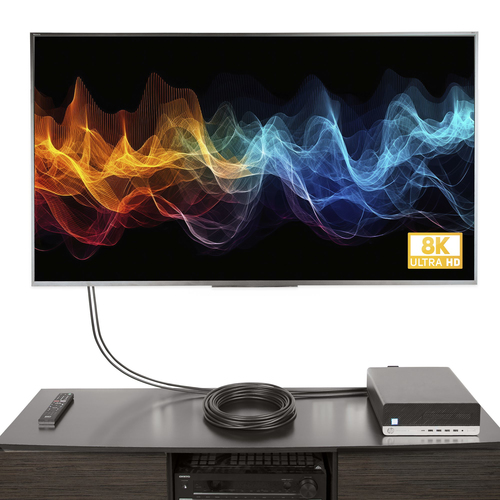 StarTech.com 15.2m (50ft) Active DisplayPort 1.4 Cable, DP8K with HBR3/HDR10/MST/DSC 1.2/HDCP 2.2, 8K 60Hz, 4K 120Hz, Acti