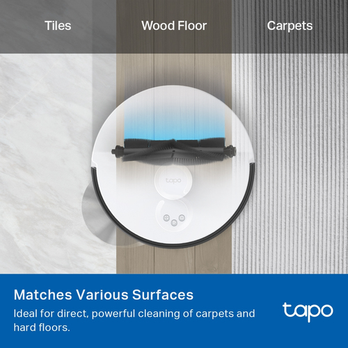 TapoVacuum Robot Combo Brush