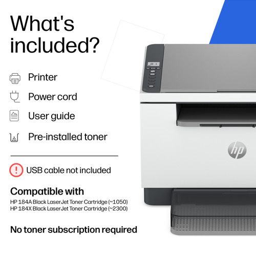 HP LaserJet M248dw Multifunction Black and white Printer. Print technology: Laser, Printing: Mono printing, Maximum resolu