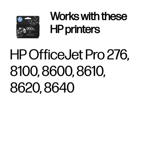 HP 950XL Original Inkjet Ink Cartridge - Black Pack