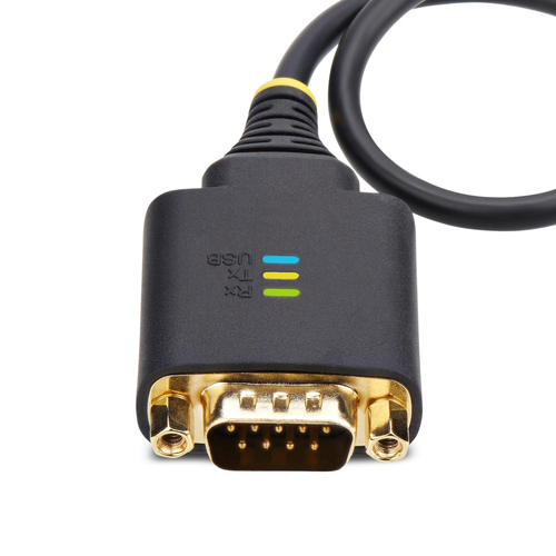 StarTech.com 30.48 cm Serial/USB Data Transfer Cable - 1 - Cable for Desktop PC, Notebook, Peripheral Device, Monitor, Sen